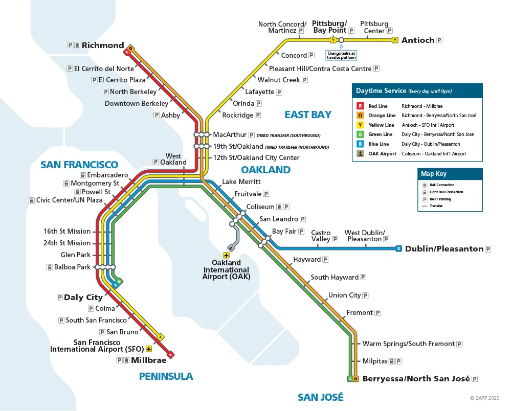 BART Map